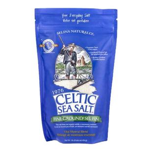 CelticSeaSalt凯尔特矿物混合细盐入味均匀烹饪调味细盐浓郁回味