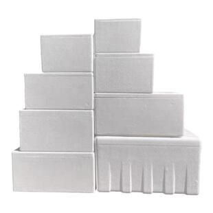 邮政泡沫箱34567号水果生鲜种菜保温箱 冷冻食品加厚电商快递包装