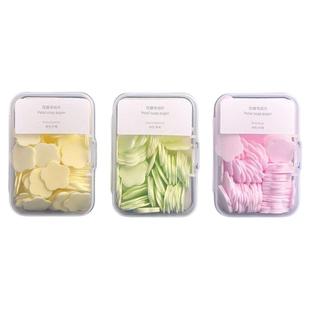 便捷式短期旅游必备神器肥皂片香皂纸一次性旅行随身洗漱纸香皂片