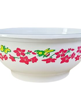 一次性餐碗注塑花碗加厚圆形