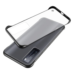 适用华为nova10手机壳无边框透明磨砂硬壳nova8防摔9保护套10新款11外壳pro男款半包曲面屏男士nova11ultra套