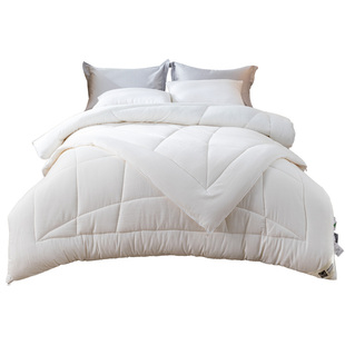 远梦澳洲羊毛被子大豆双胎被加厚保暖被芯二合一纯棉冬被商场同款