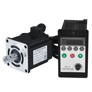 永磁同步电机调速控制器正反转高速静音大扭矩慢速交流220V小马达