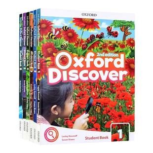 新款牛津少儿英语探索发现系列 第二版Oxford Discover 123456级学生套装 外国语中小学生英语科普系列 全新ESL od教材 批判性思维
