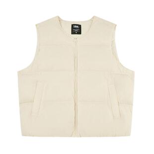 乔丹羽绒马夹女士2025冬季新款防泼水抗静电内搭马甲保暖轻薄外套