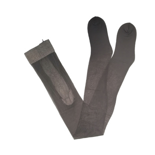 XL波兰Marilyn Naked 20D 灰色透明丝滑性感一线裆宽腰薄款连裤袜