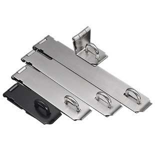 加长304不锈钢锁牌锁扣门扣90度老式木门锁牌扣搭扣挂锁扣门卡扣