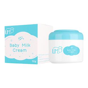 泰国IUM爱幼美儿童牛奶滋润面霜婴儿宝宝成人嫩白润肤霜全身可用
