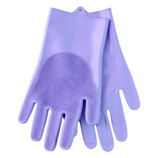 宠物洗澡手套狗狗猫咪洗澡神器泰迪金毛搓澡刷子防抓防咬加长沐浴