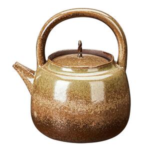金灶G-225E红泥砂铫壶2025新款煮茶壶炭火潮汕茶壶煮泡茶套装家用