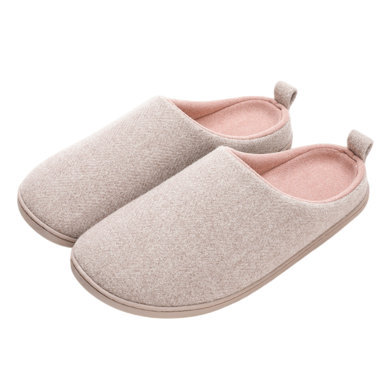 家丽芙2025可拆卸拖鞋女士秋冬季防滑软底室内鞋轻奢风简约休闲拖