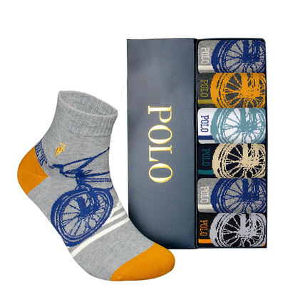 小码Polo短袜男夏季薄款透气