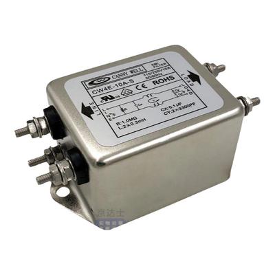 10A交流单相电源滤波器CANNYWELL