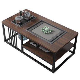 茶几客厅家用小户型泡茶一体简易茶桌椅组合办公室茶具茶台一整套