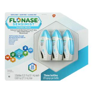 美国进口 Flonase鼻炎喷剂鼻敏感季节性喷雾缓解过敏鼻炎