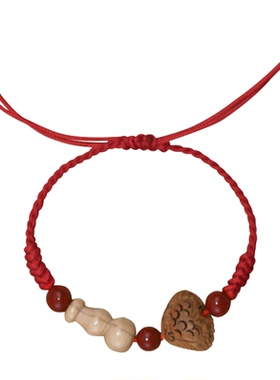 高考中考励志上岸锦鲤葫芦手绳