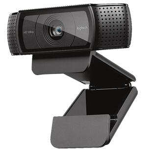 罗技C920e/C930直播摄像头高清美颜抖音带货主播电脑摄影镜头拆包