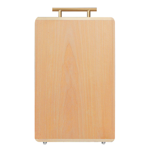 [丁木匠案板大尺寸防滑工作台]擀面杖柜子烘焙实木家用商用大板A3