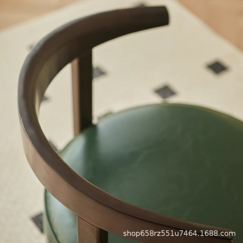 万向轮实木团圆休闲家用旋转软沙发客厅懒人椅单人新卧室中式包