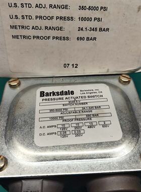 询价-Barksdale压力开关9048-5-V，