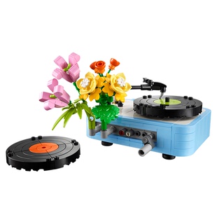 乐高官方旗舰店正品31172鲜花唱片机打字机积木益智儿童玩具礼物