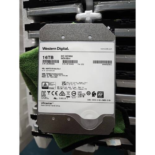 询价-西数WD Ultrastar DC HC550 16TB企业