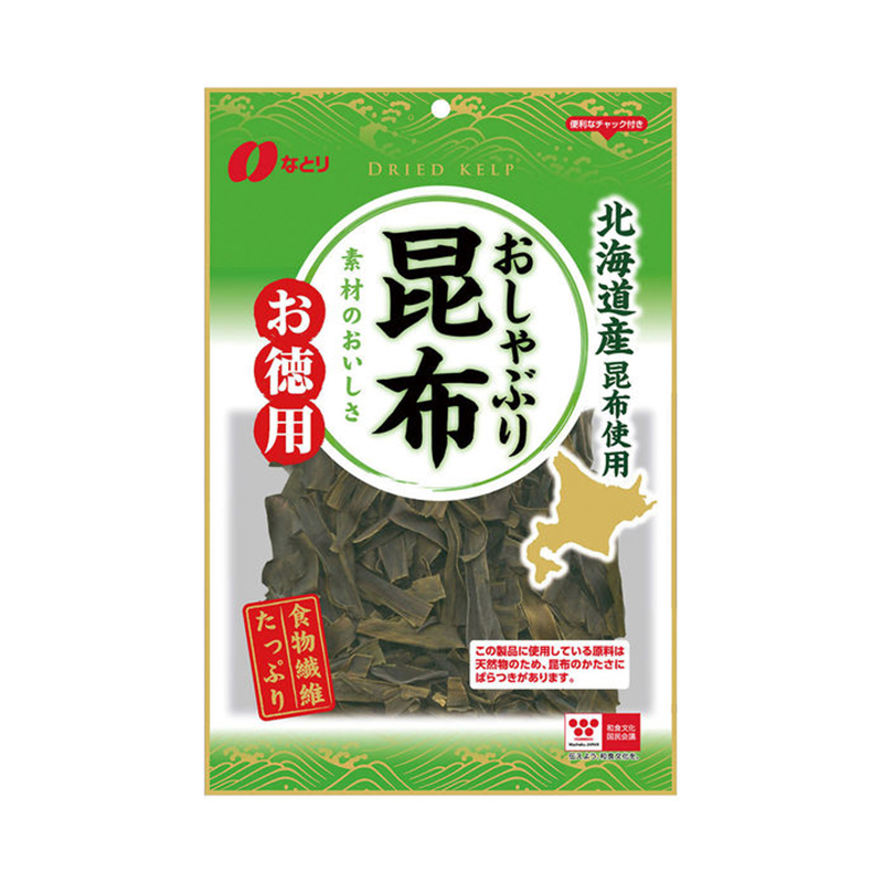 日本进口Natori北海道产昆布海带开水冲泡速食盖饭料膳食纤维小吃