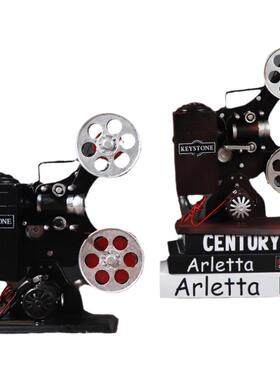 模型摆件电影放映机橱窗复古怀旧