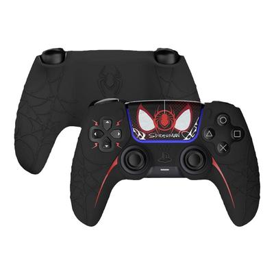 ps5手柄保护套蜘蛛侠硅胶壳国行ps5游戏手柄全包防摔软壳赠摇杆帽