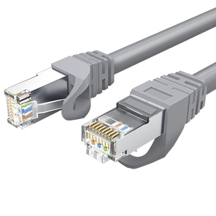 国标屏蔽网络跳线超五类网络线网线阻燃六类千兆七类八类万兆