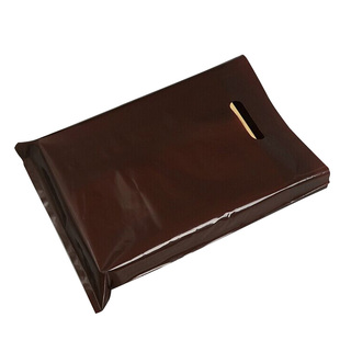 中号黑色防水大小时尚服装袋子批发塑料包装礼品袋男装女装手提袋