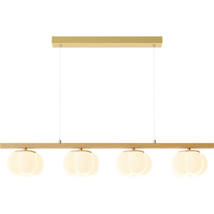 箭牌全光谱餐吊灯奶油风简约现代2026新款餐厅灯护眼饭厅饭桌灯具