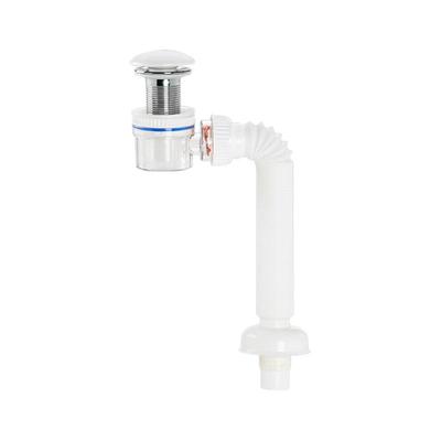 顶鲸下水管台盆弹跳防臭下水器