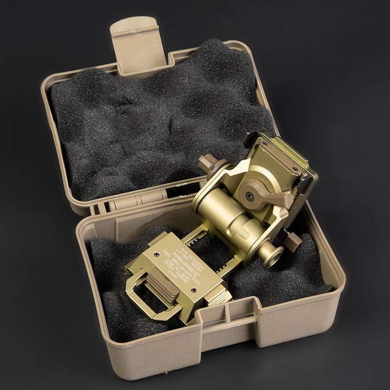 塑料L4G24翻斗车夜视仪战术头盔野外PVS15PVS18GPNVG18适用支架