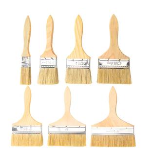 油漆毛刷子工业用除尘胶水猪毛鬃刷不易掉毛清洁家用小毛刷加厚