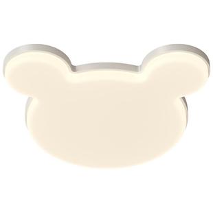 箭牌2026新款米奇儿童房吸顶灯全光谱卡通奶油风男孩女孩卧室灯