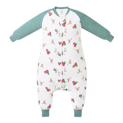 【百亿补贴】Nest Designs婴儿睡袋宝宝竹棉薄夹棉保暖分腿儿童