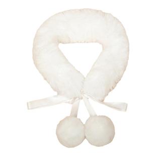 冬季新款汉服獭兔毛领保暖围巾围脖女学生国风可爱少女兔韩版百搭