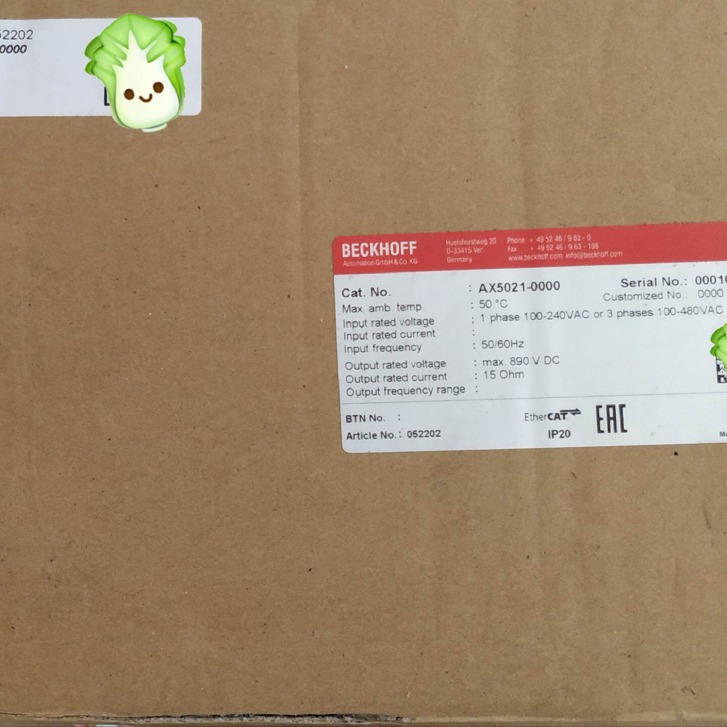 议价可维修AX50210000驱动器德国倍福beckhoff