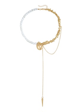 Darcosr暗捕快珍珠串珠水滴项链