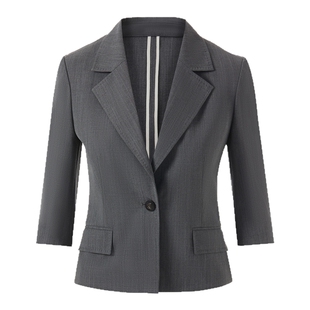 LANCY/朗姿夏季新款羊毛气质通勤西装西裤连衣裙半身裙短裤套装女