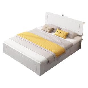 福尚多实木气压高箱床1.5米家用双人床榻榻米1.8米大床卧室储物床