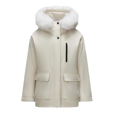 防风防雨中长蓄热羽绒服女冬宽松