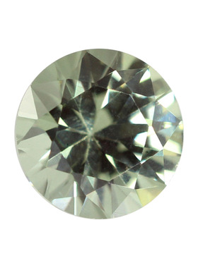 圆形淡绿色149#尖晶石裸石 合成彩色宝石尖底饰品戒指主石5~12mm