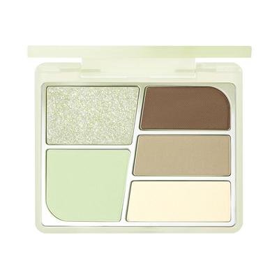 【百补】菲鹿儿浮蝶五色眼影盘大地色珠光亮片哑光纯欲风新款正品