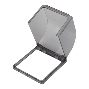 86斜五孔错位开关插座防溅盒智能马桶插头防水罩加高加大保护盖子