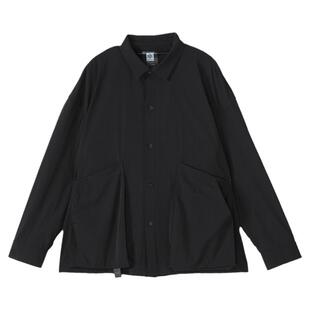 诺凡希衬衫男两件套长袖大口袋秋季休闲宽松高级感工装男女款上衣
