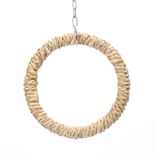 鹦鹉专用秋千吊环小鸟秋千鸟笼鹦鹉啃咬玩具秋千鹦鹉鸟笼装饰鸟用