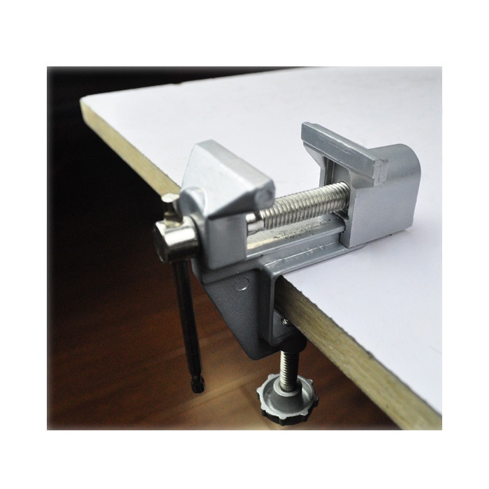 迷你桌面台钳 微型小台钳 焊接辅助模型 桌虎钳 台虎钳