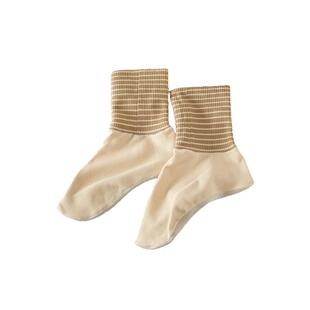 晚上睡觉穿的袜子女宽松艾草底不勒脚睡眠专用袜秋冬款保暖空调袜